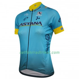 Radtrikot kurzarm 2018 Astana Pro Team Damen N001